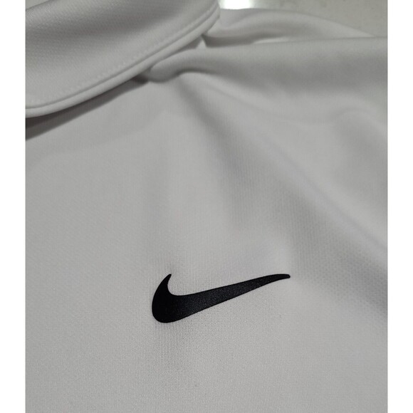 Nike Court Dri-FIT ADV Slam Tennis Polo Shirt Mens 2XL White 3D Swoosh Logo NWoT - Picture 8 of 11